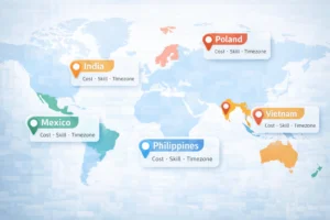 offshore-it-staffing-countries-comparison-map