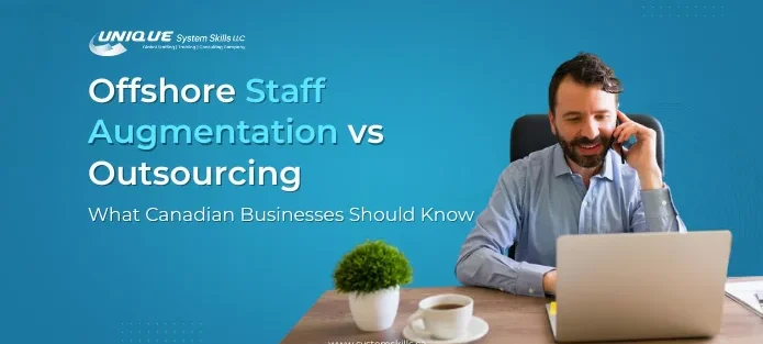 offshore staff augmentation vs outsourcing for Canadian companies
